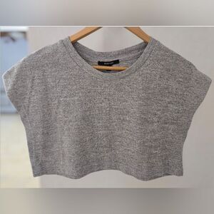 Gray Knit Women's Top